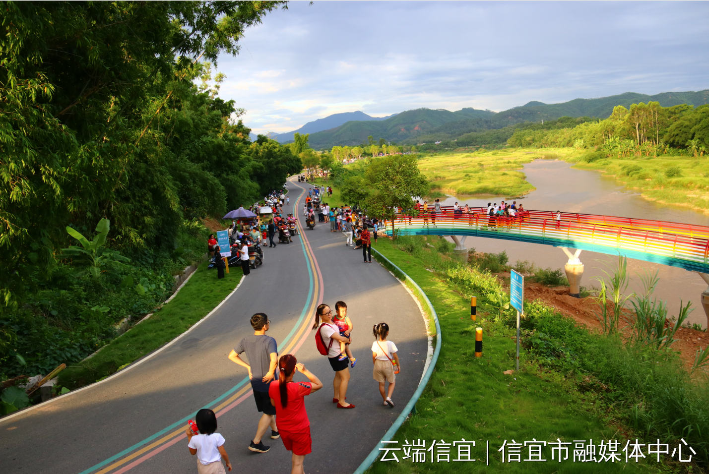 “锦江画廊”碧道成为信宜全域旅游精品线路